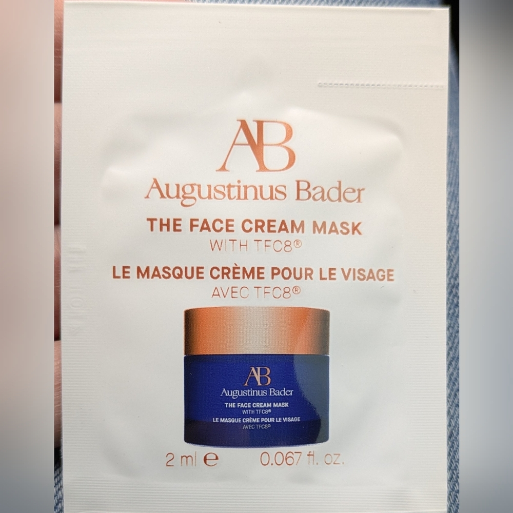 The Face Cream Mask - Blue and White